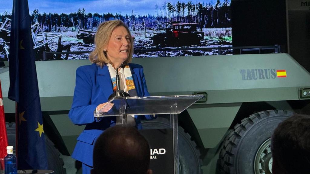 Amparo Valcarce, secretaria de Estado de Defensa.