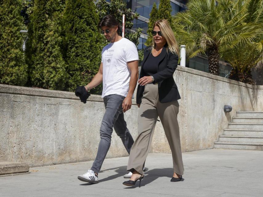 Makoke, a su salida de la Audiencia Provincial de Madrid.