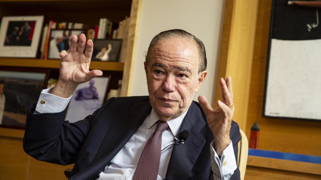 Marañón en su domicilio de Madrid.