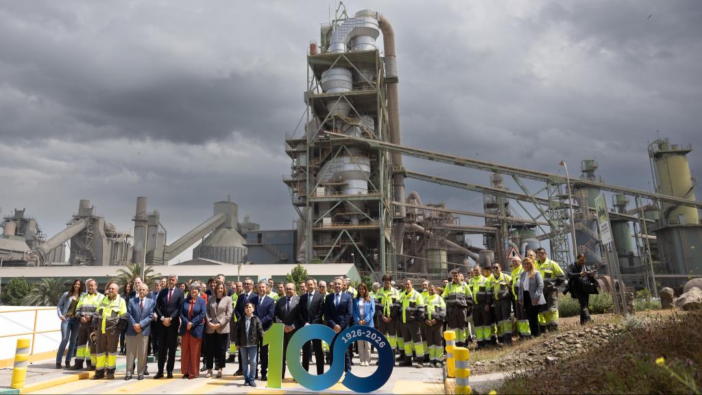 Acto por el centenario de la fábrica de Holcim de Villaluenga de la Sagra (Toledo). Foto: JCCM.