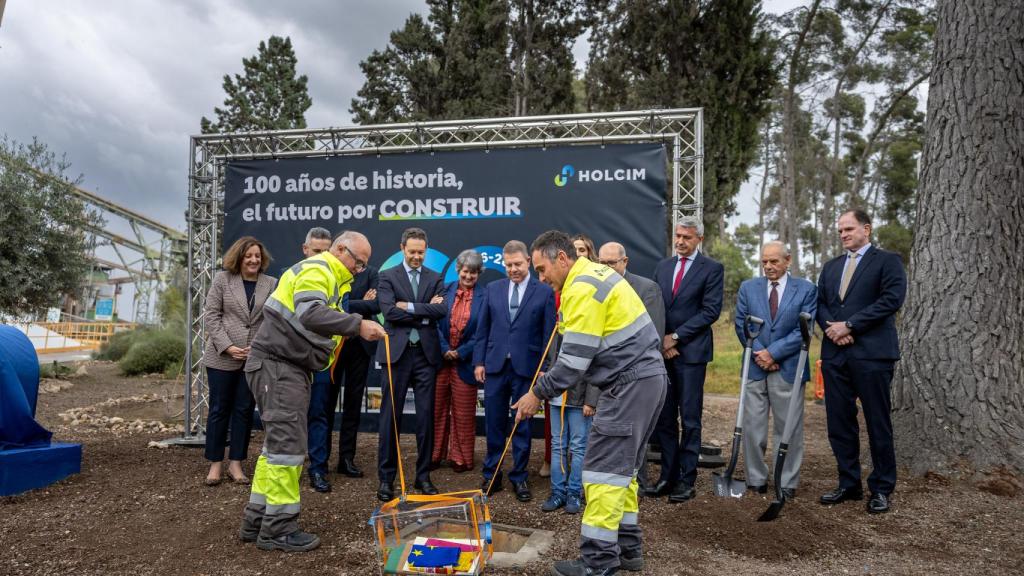 Acto por el centenario de la fábrica de Holcim de Villaluenga de la Sagra (Toledo). Foto: JCCM.