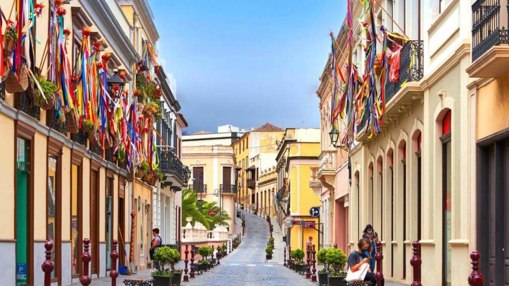 San Cristóbal de la Laguna en Tenerife.