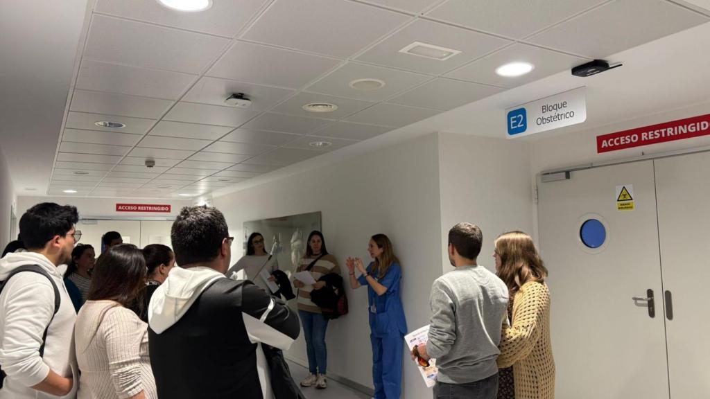 Imagen de la iniciativa 'Mami tour' del Hospital de Salamanca.