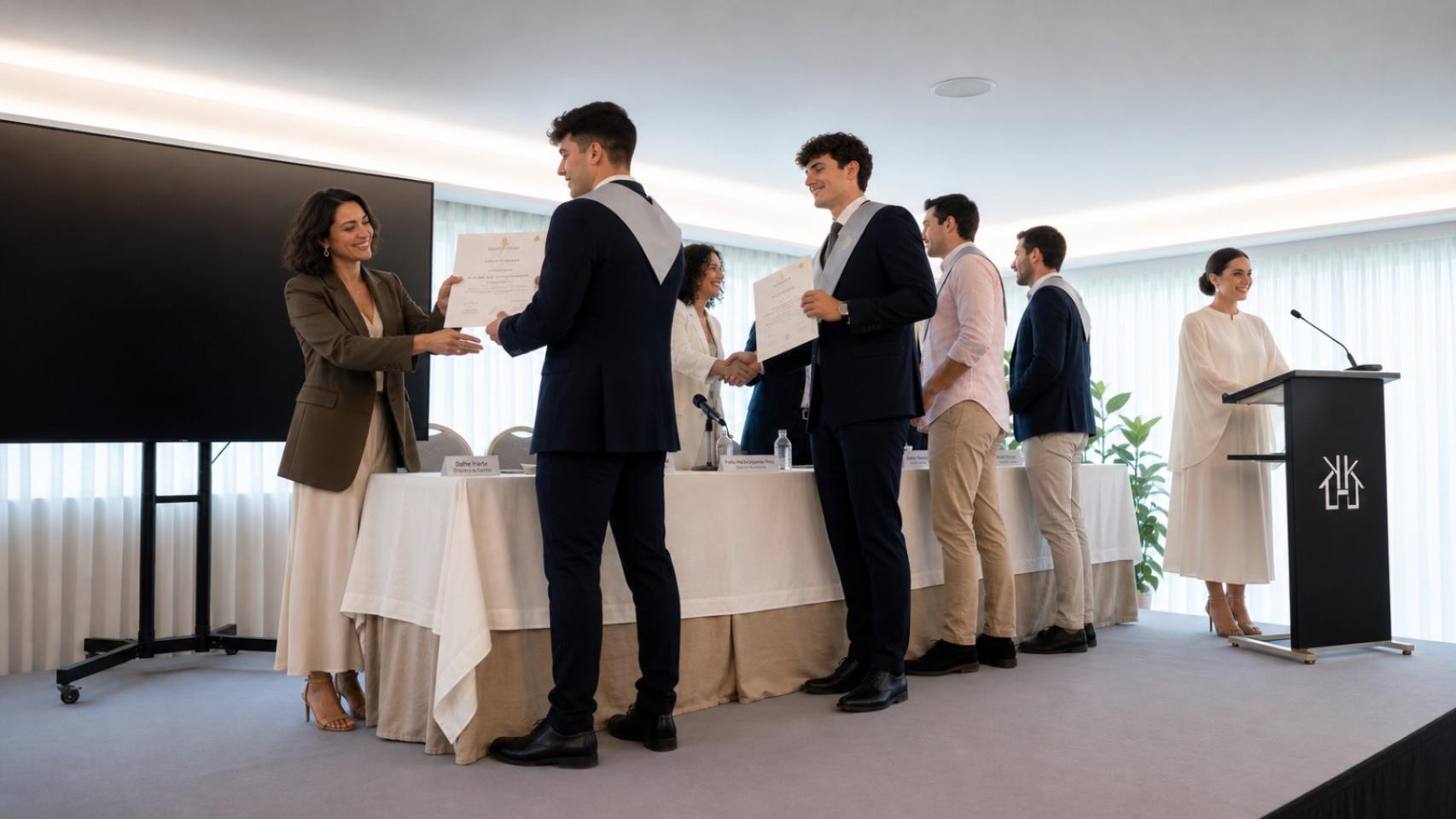 Celebración de una graduación en Makkan Club