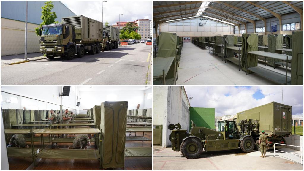 Así se prepara Vigo para el Día de las Fuerzas Armadas: 2.000 efectivos se alojarán en la ciudad.