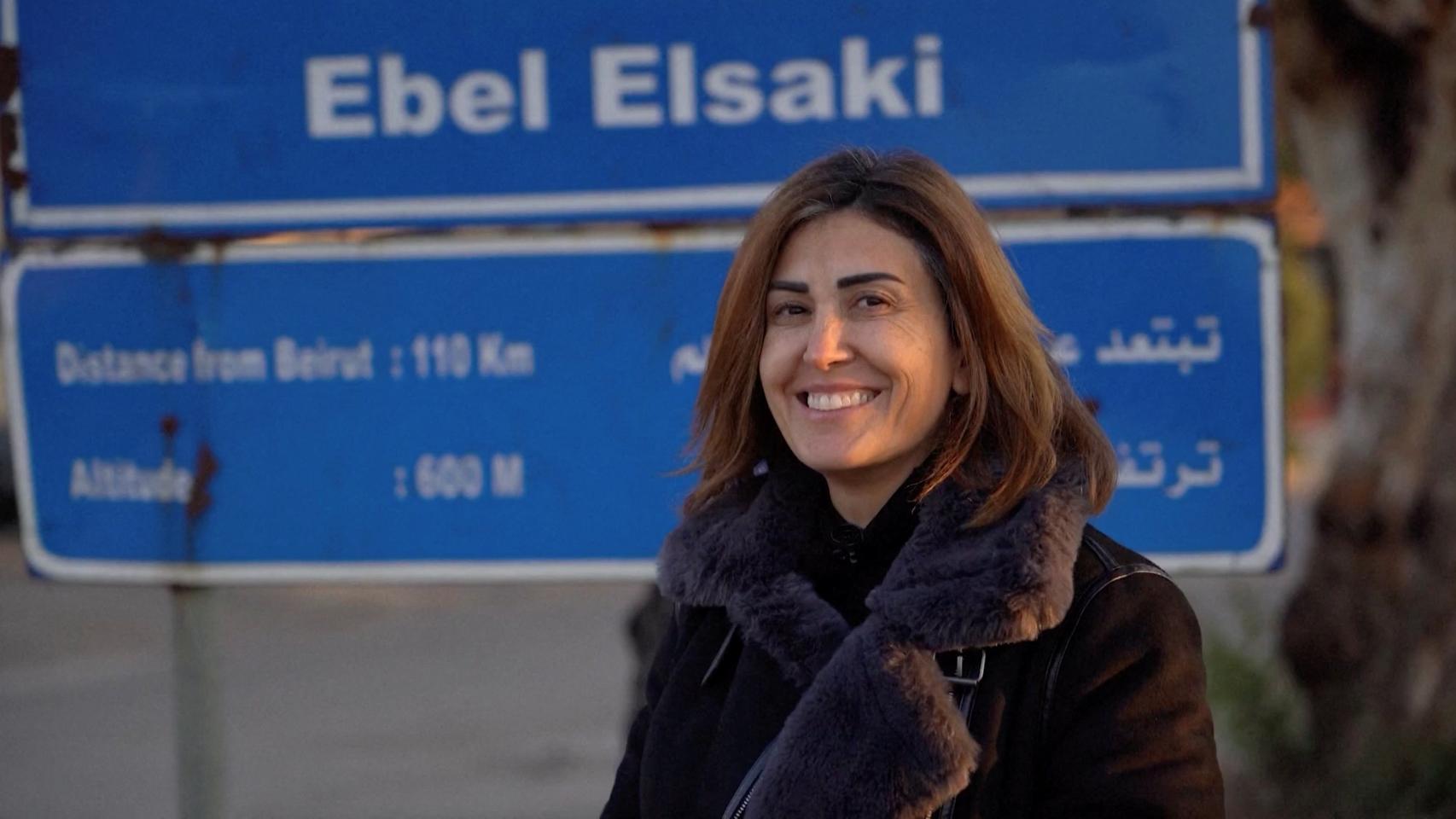 La periodista Amal Khalil, muerta en un bombardeo de Israel.