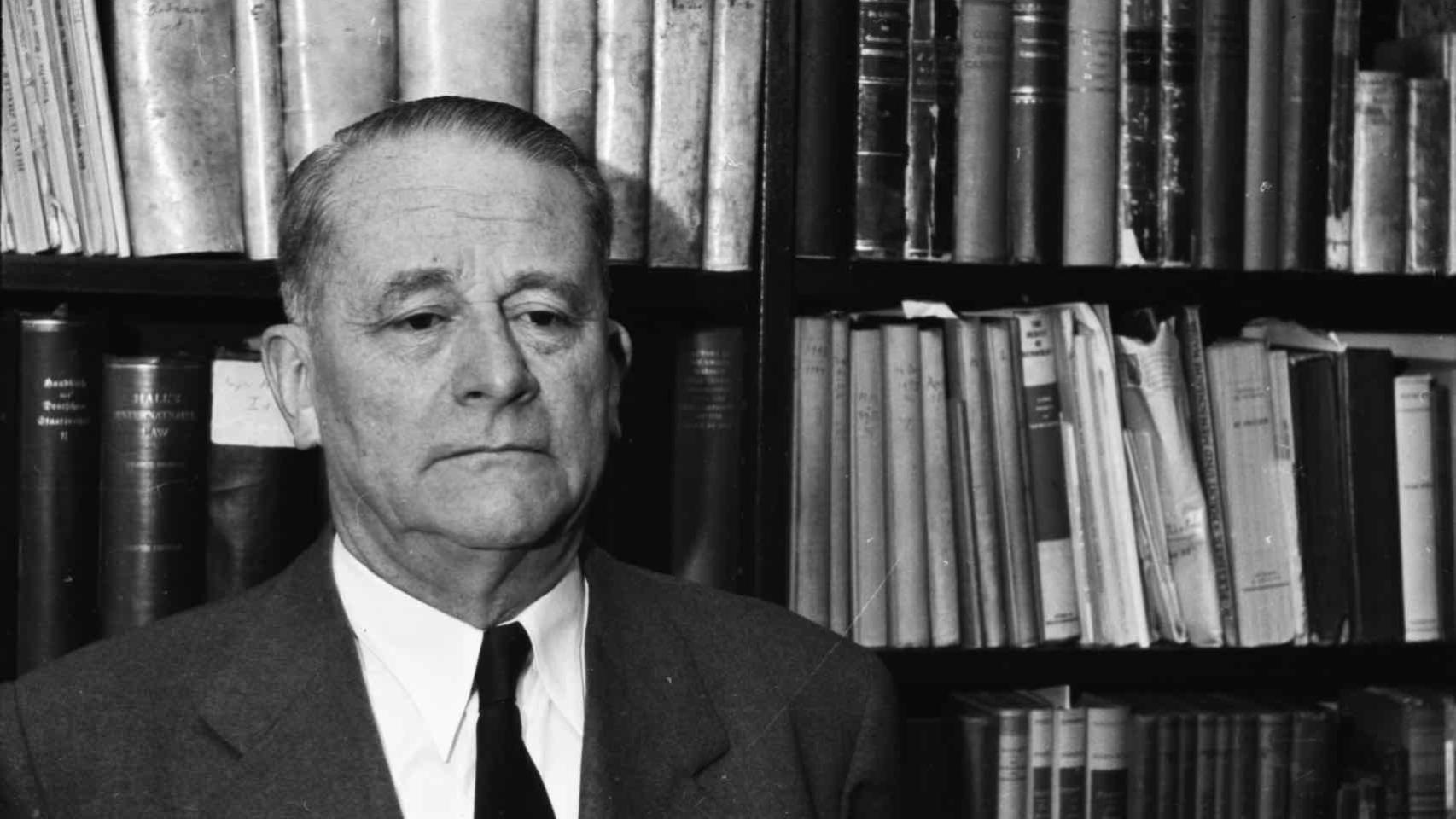 Carl Schmitt. Foto: C. S. Hassel