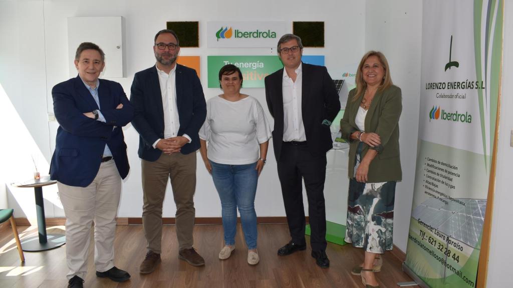 Otro momento de la inauguración.