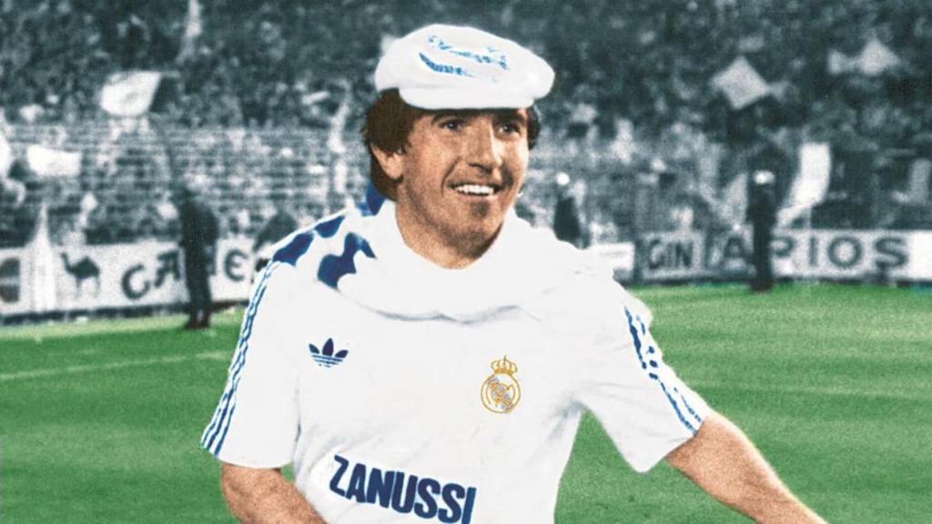 Juanito, jugador del Real Madrid.