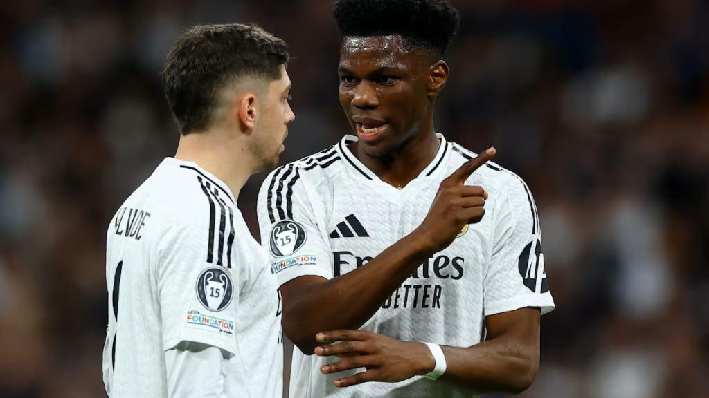 Valverde y Chameni en el Real Madrid.