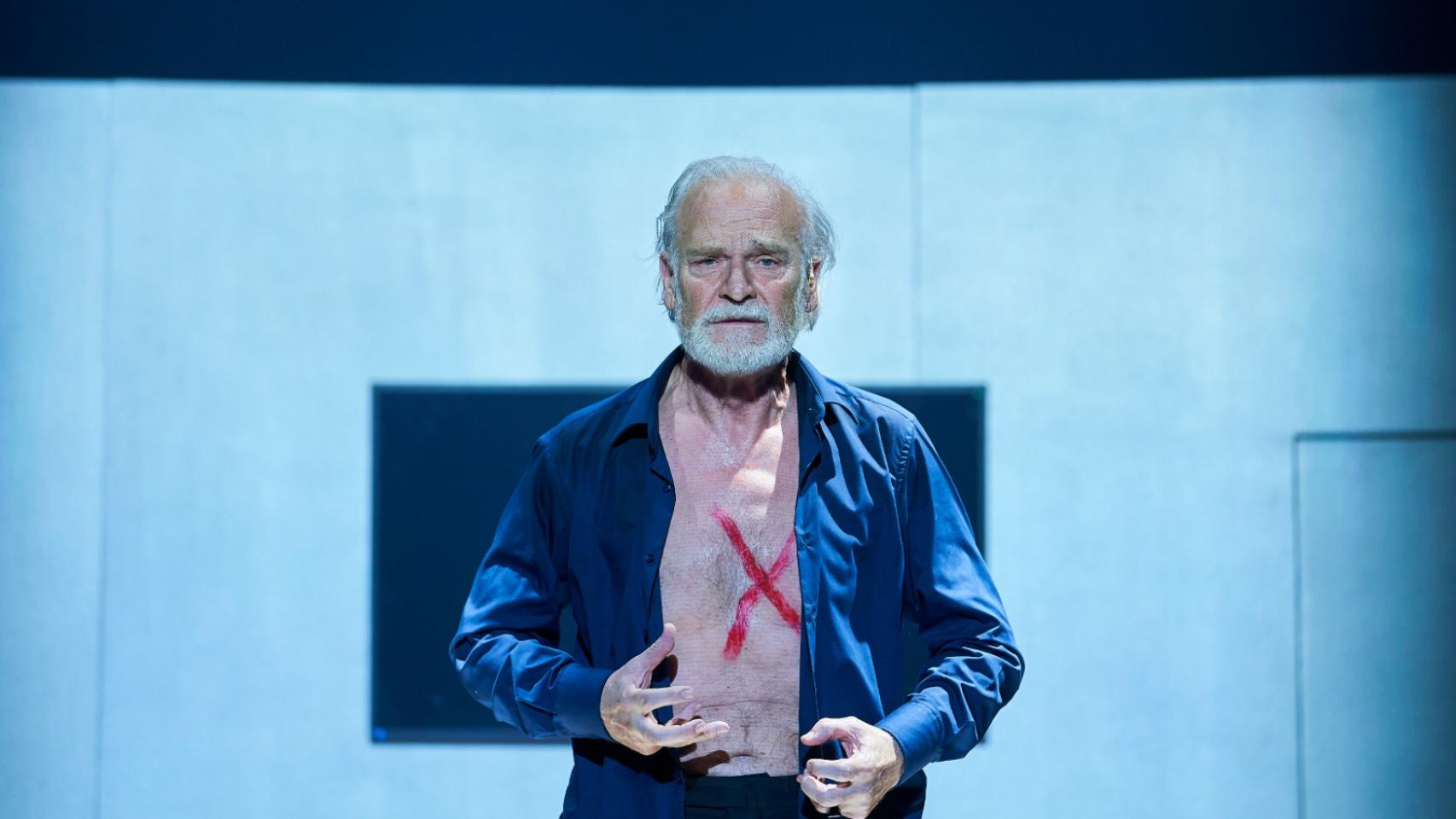 El actor Lluís Homar en una representación.