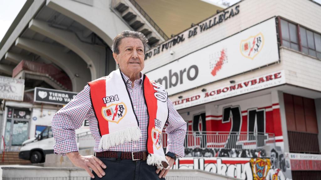 Rafa, speaker del Rayo.
