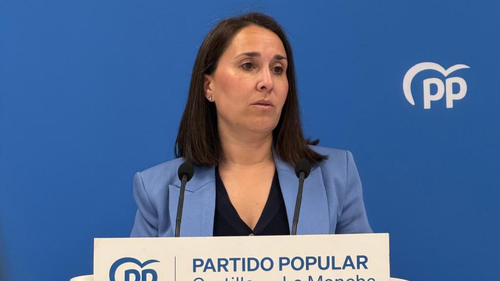 Alejandra Hernández, portavoz del Partido Popular de Castilla-La Mancha. 