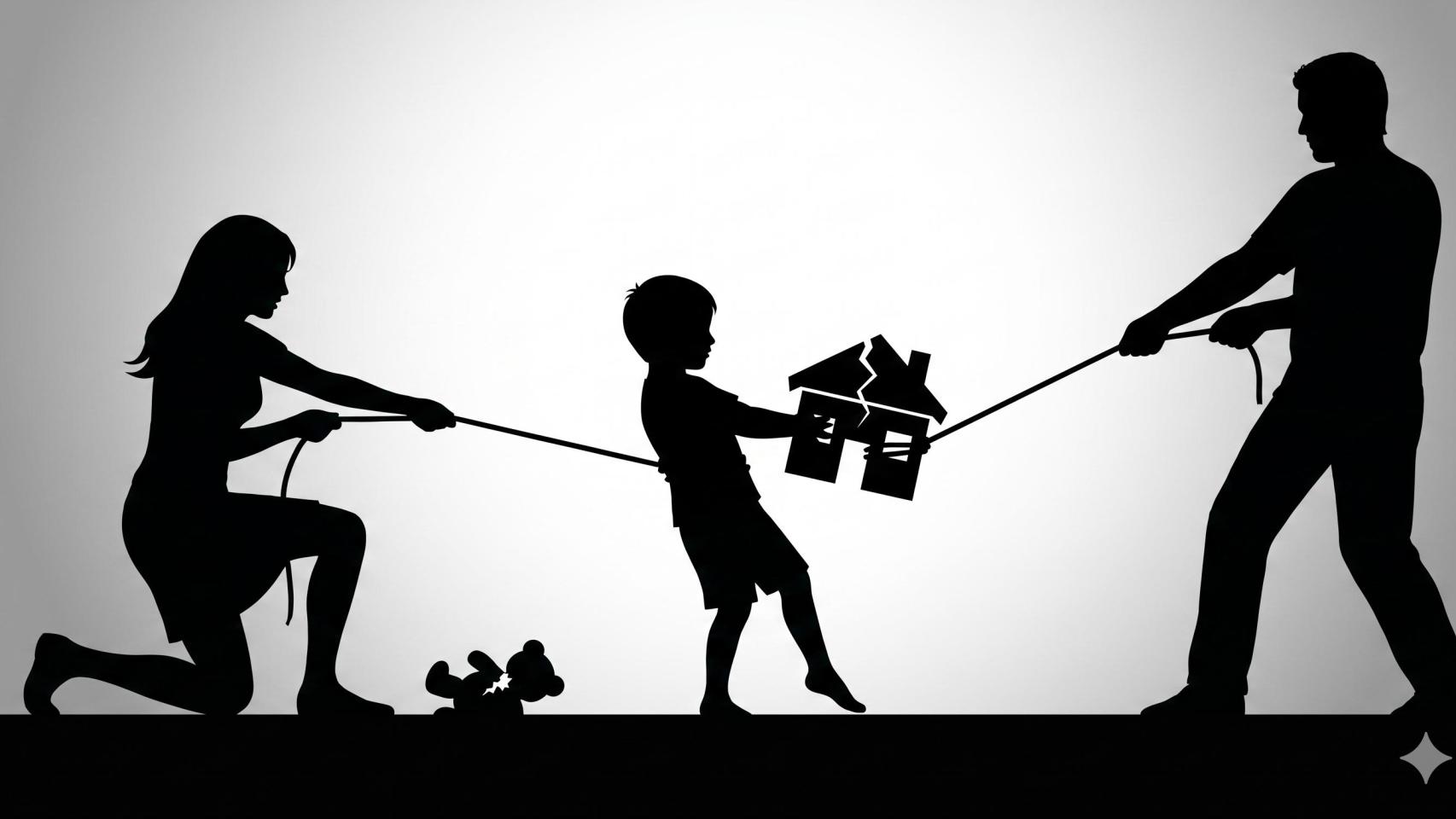 Ilustración generada con inteligencia artificial para representar el conflicto abordado en este reportaje.