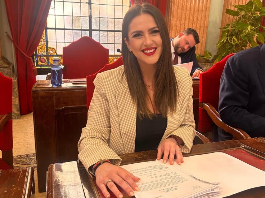 La concejal María Guerrero ha dejado el Grupo Municipal Vox en el Ayuntamiento de Murcia.