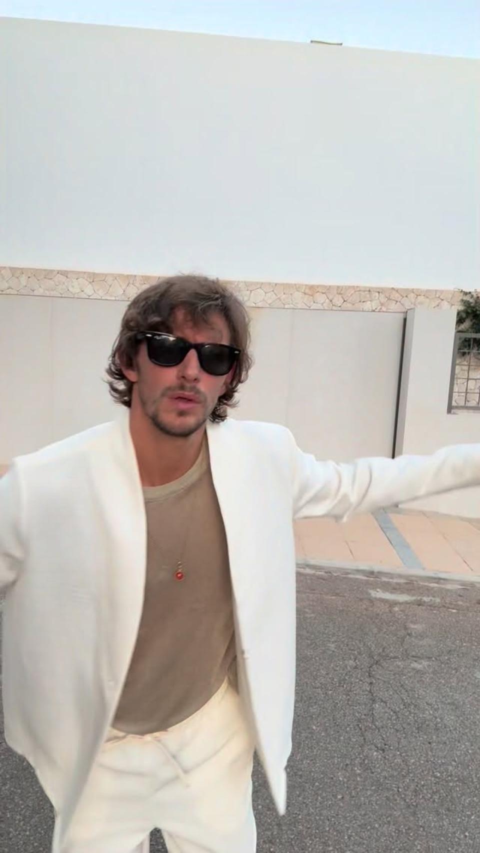 Jake, en otra foto de sus redes.