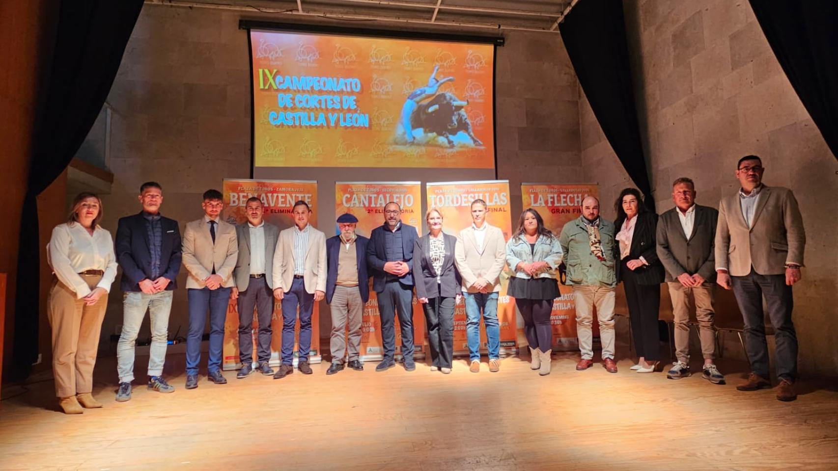 Imagen de la gala en la que se han dado a conocer los detalles taurinos para las fiestas de Tordesillas