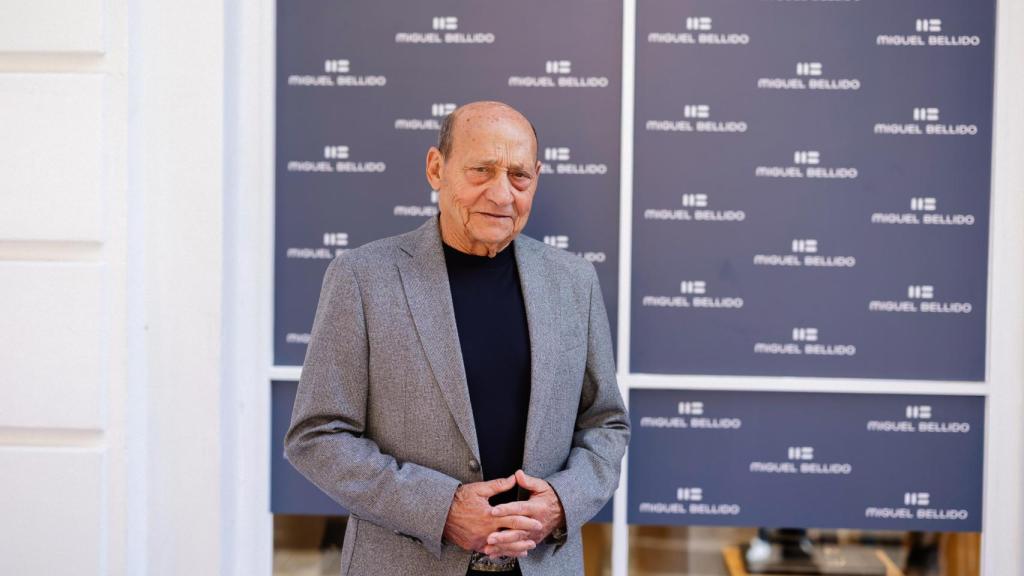 Félix Bellido tras la entrevista con EL ESPAÑOL de Málaga.