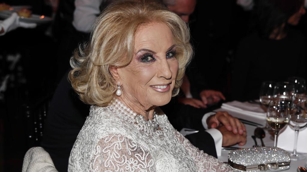 La presentadora Mirtha Legrand en una fotografía tomada en Buenos Aires, en 2019. 