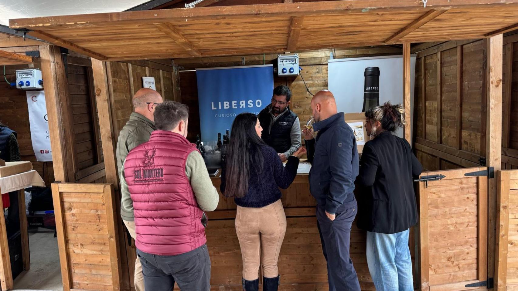 Imagen del puesto de la Bodegas Liberso en Sicampo.