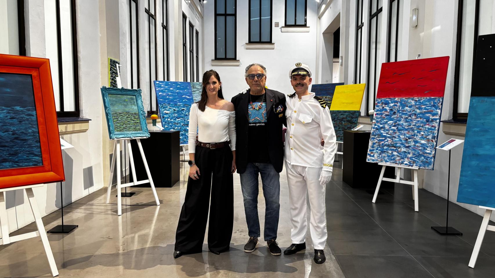 Presentación de la exposición 'Mis ojos, mi mar'.