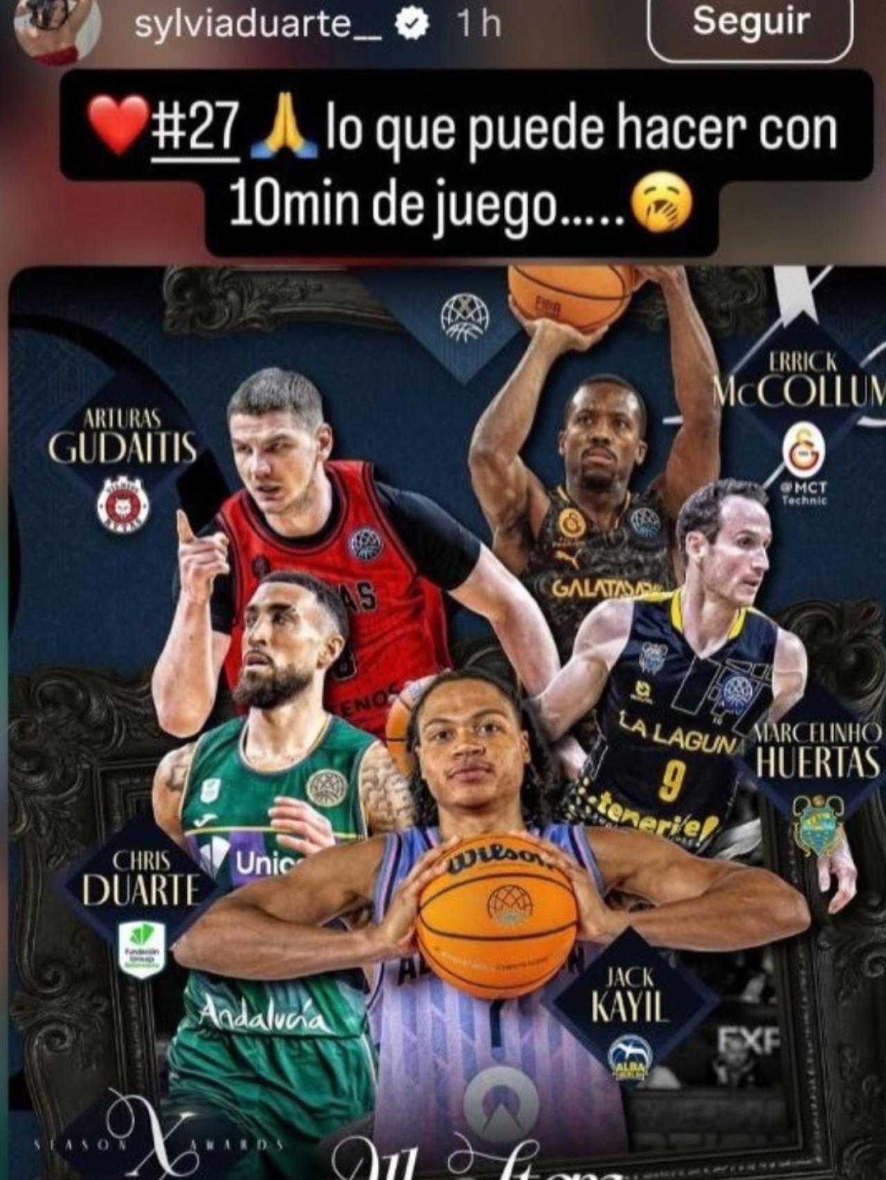 El segundo mejor quinteto de la BCL
