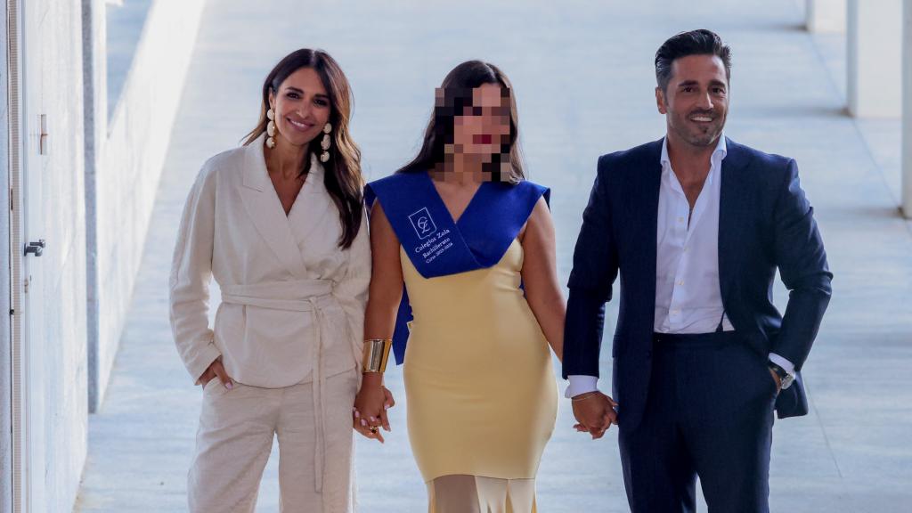 Paula, David y su hija Daniella.