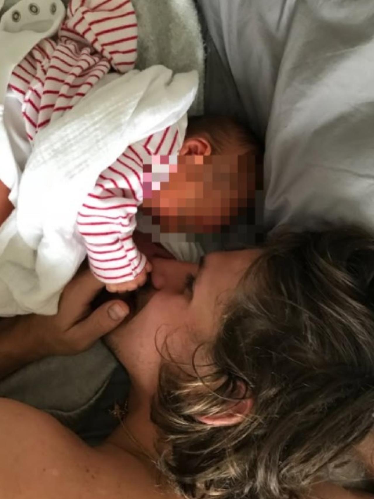 Una de las fotos que ha compartido la expareja de Jake.