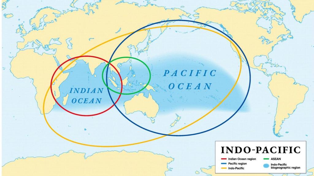 La región del Indo-Pacífico.