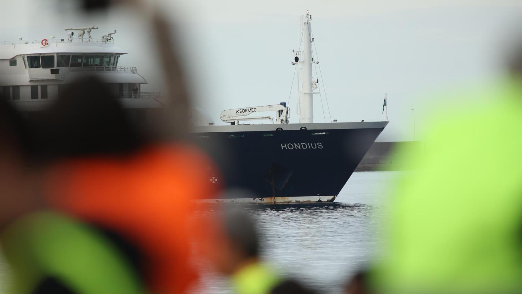 El crucero MV Hondius