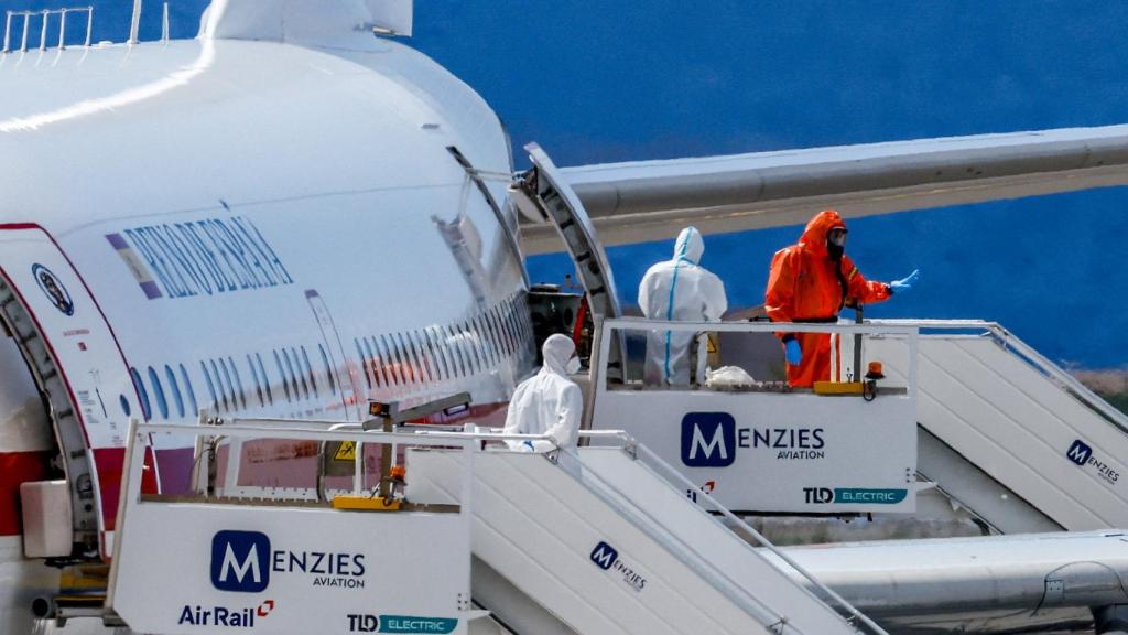 El Airbus A310 del Ejército del Aire que transporta a los españoles a bordo del MV Hondius despegará este domingo del aeropuerto de Tenerife Sur.
