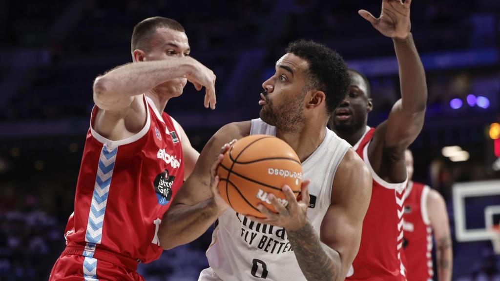 Trey Lyles, durante el partido contra Río Breogán.