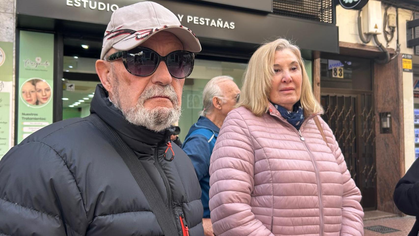 Jesús y Rosa María, vecinos de Delicias.
