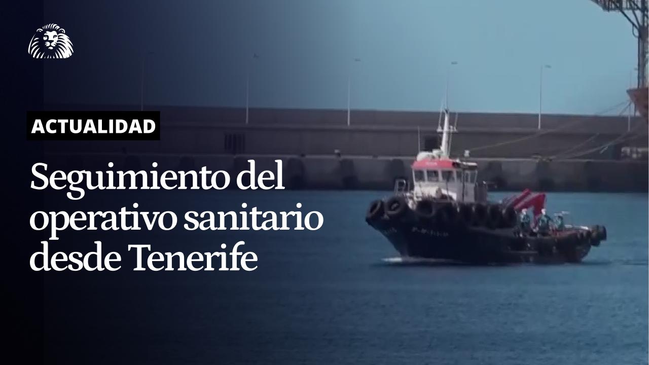 Seguimiento del operativo sanitario desde Granadilla, Tenerife.
