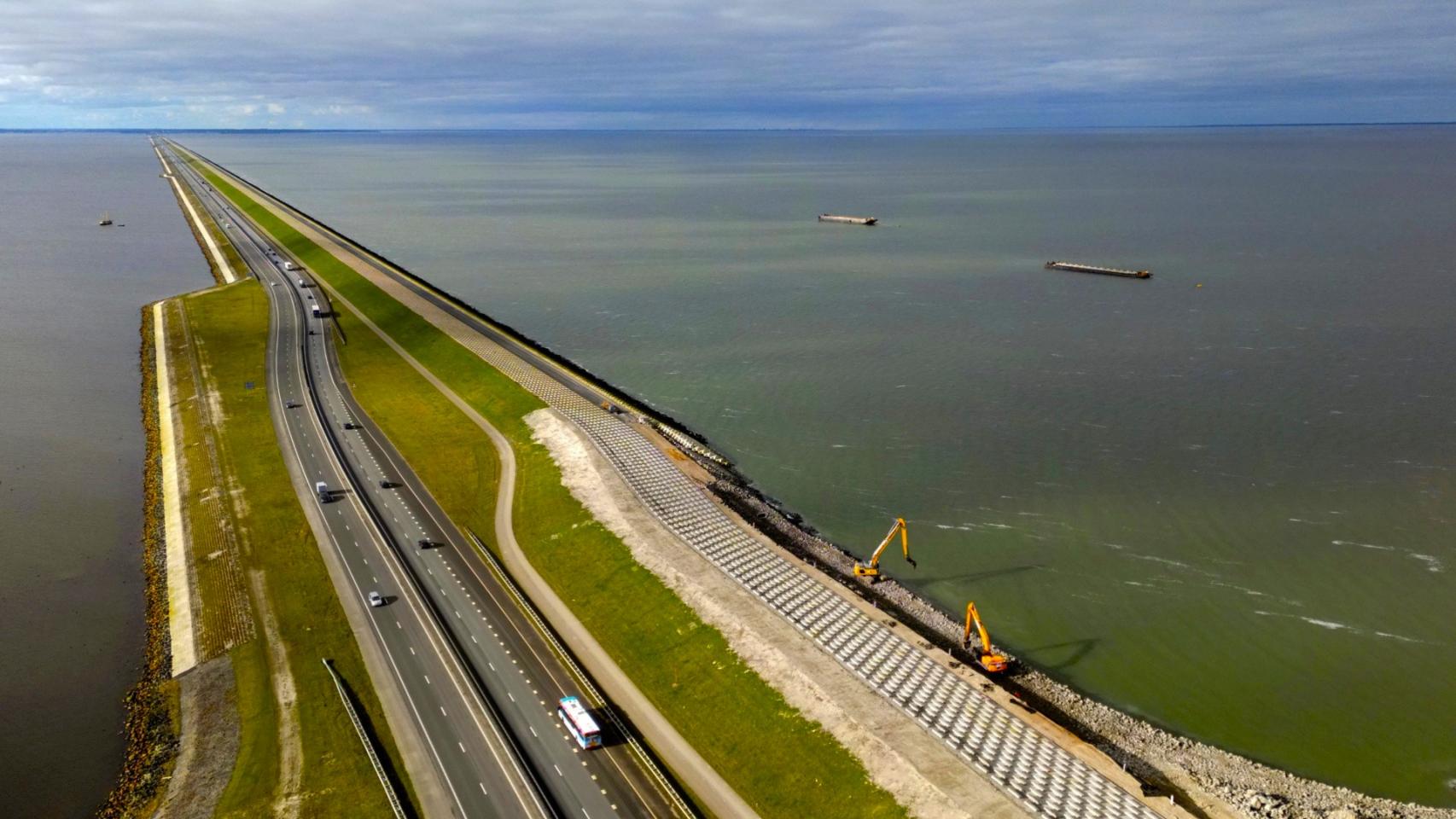 Países Bajos cambia de estrategia: quiere una megaconstrucción de 100 km como frontera ante el colapso del atlántico