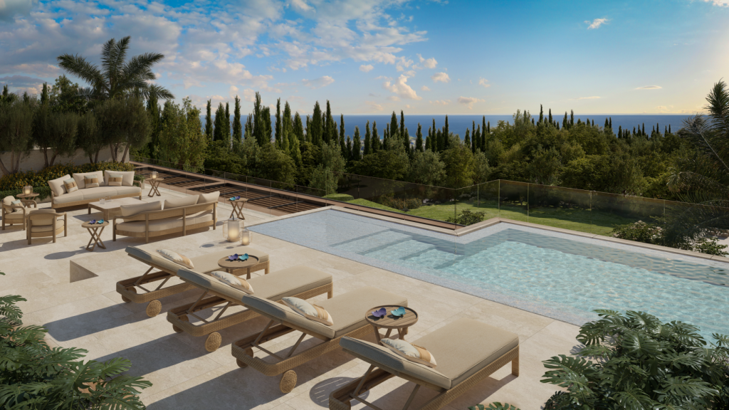 Diseño de las futuras viviendas de Armani en Marbella.
