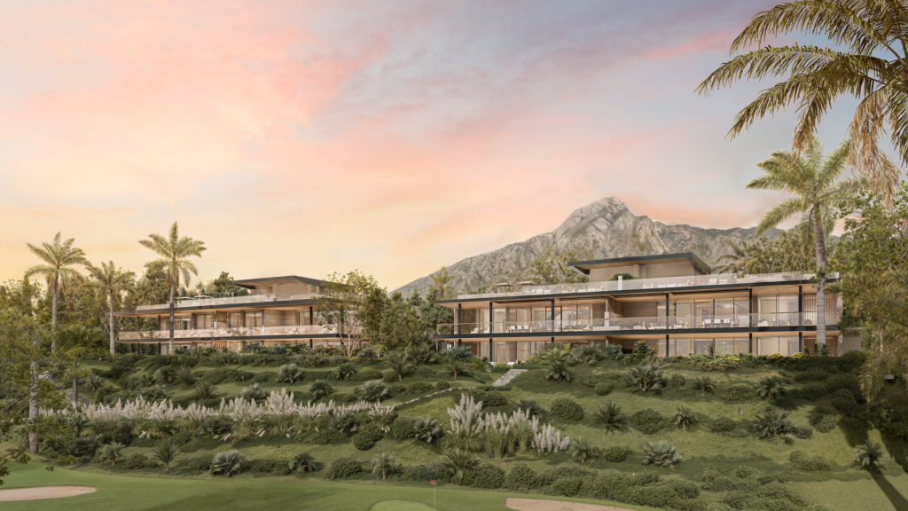 Otra imagen del futuro complejo residencial de Armani en Marbella.