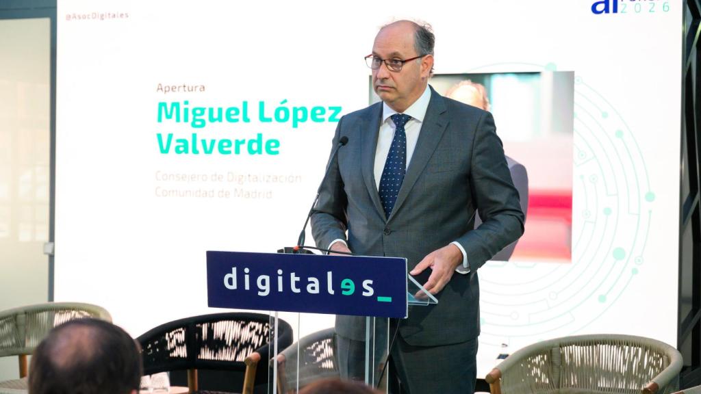 Miguel López-Valverde, consejero de Digitalización de la Comunidad Autónoma de Madrid.