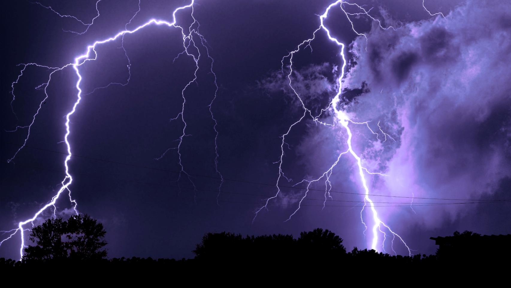 Imagen de archivo de una tormenta