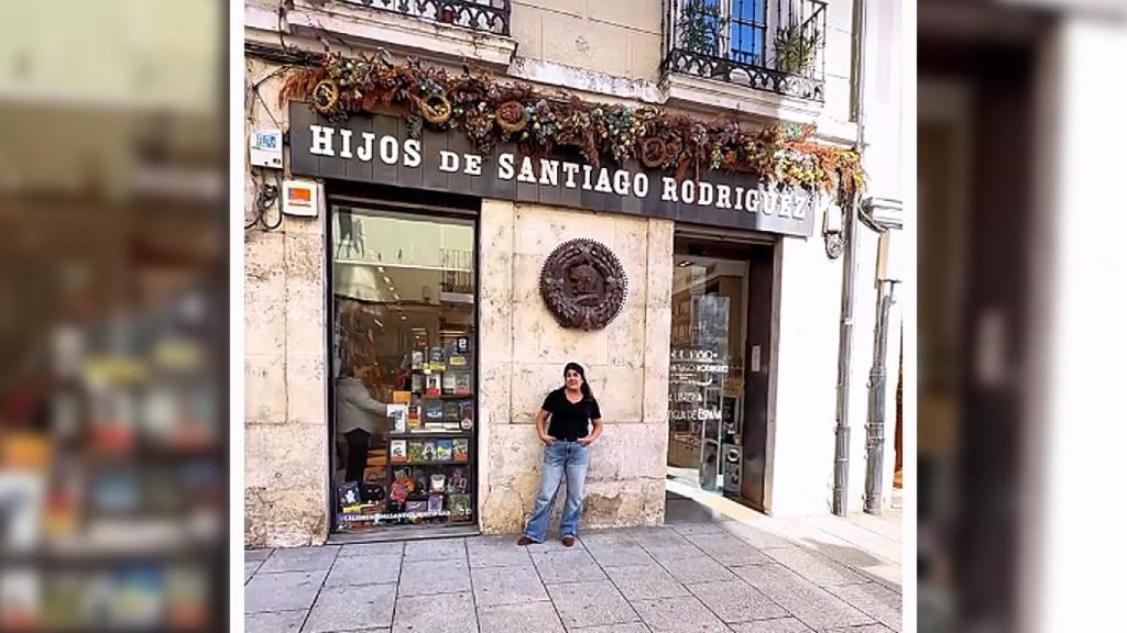 Librería Hijos de Santiago Rodríguez en Burgos. 
