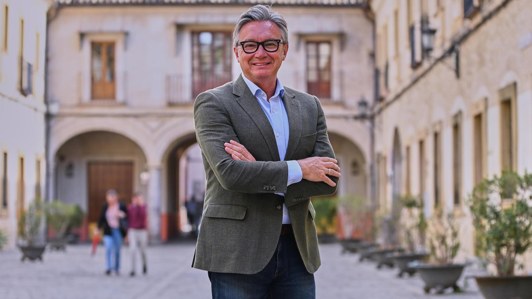 El candidato de Vox a la Presidencia de la Junta de Andalucía, Manuel Gavira.