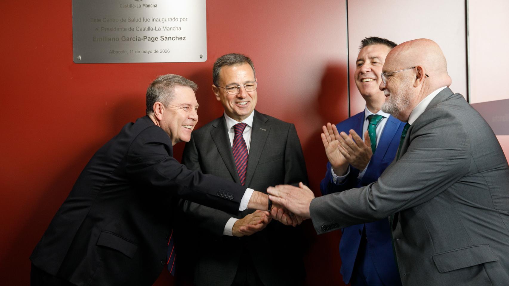 Inauguración del Centro de Salud número 3 de Albacete.