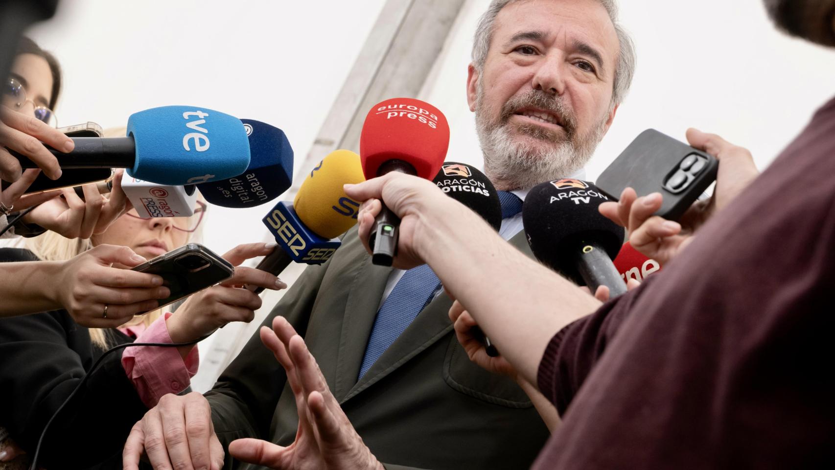 El presidente de Aragón, Jorge Azcón 
