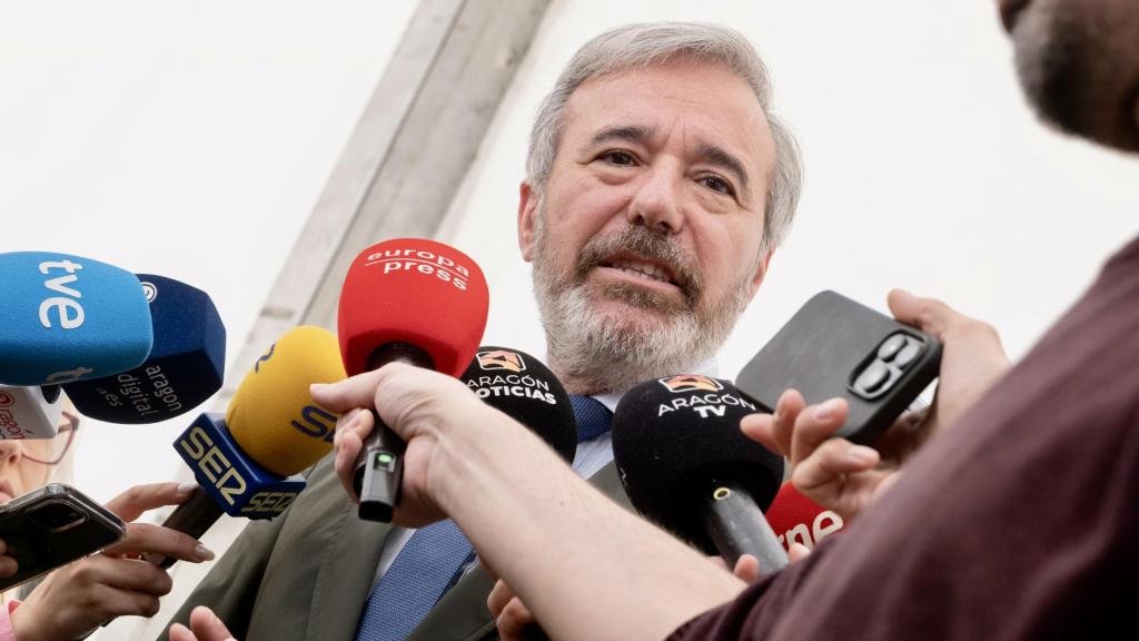 El presidente de Aragón, Jorge Azcón 
