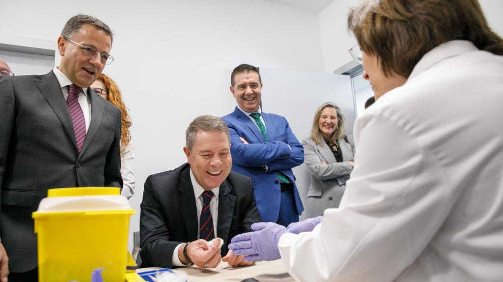 Inauguración del Centro de Salud número 3 de Albacete.