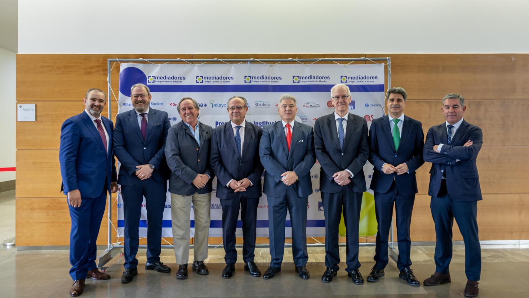 Presentación institucional del Colegio de Mediadores de Seguros de Castilla-La Mancha. Foto: JCCM. 