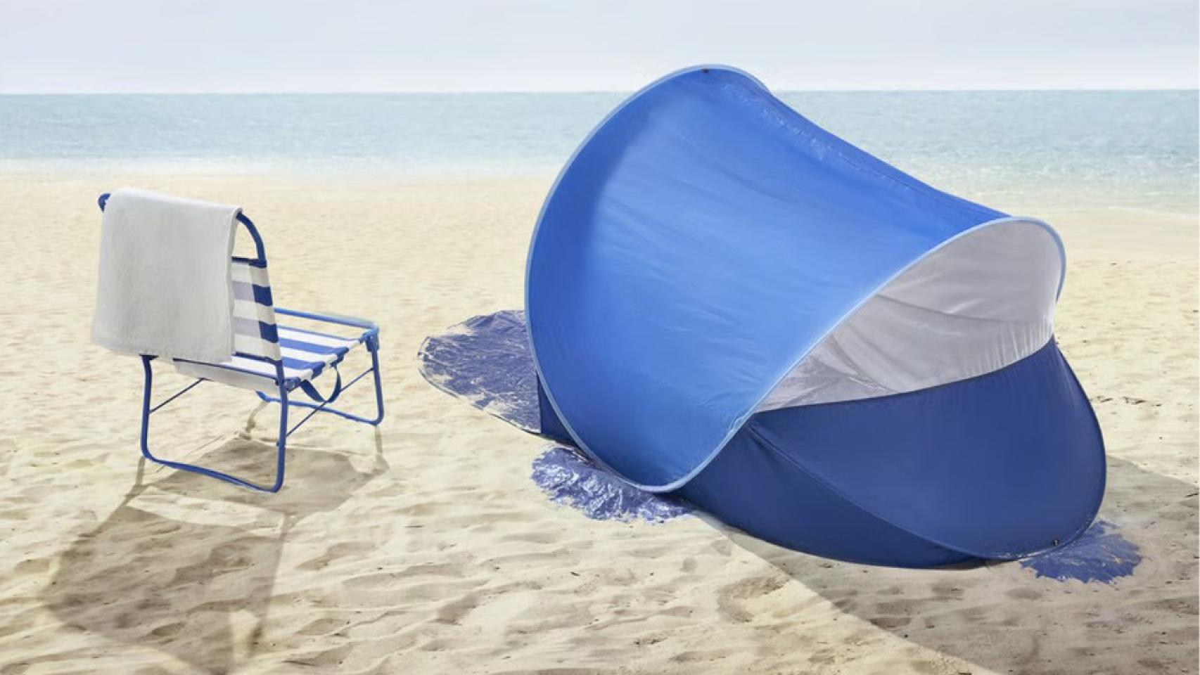 Parasol tipo cortavientos STRANDÖN
