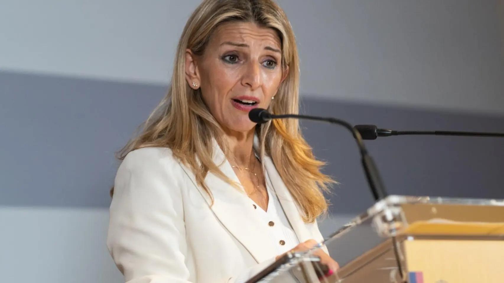 La vicepresidenta segunda y ministra de Trabajo y Economía Social, Yolanda Díaz.