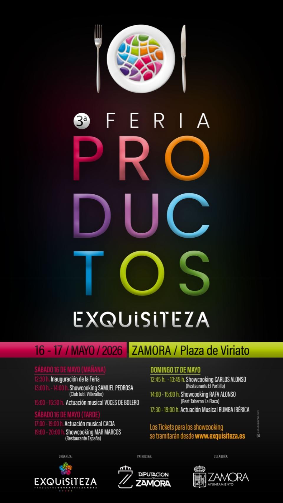 Programa de la Feria Exquisiteza 2026.
