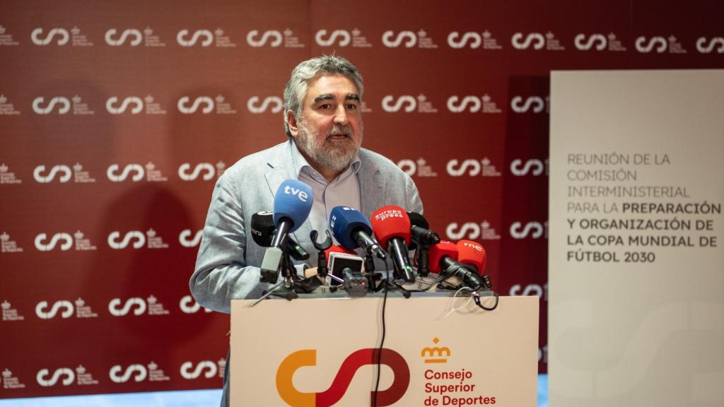 El presidente del Consejo Superior de Deportes, José Manuel Rodríguez Uribes